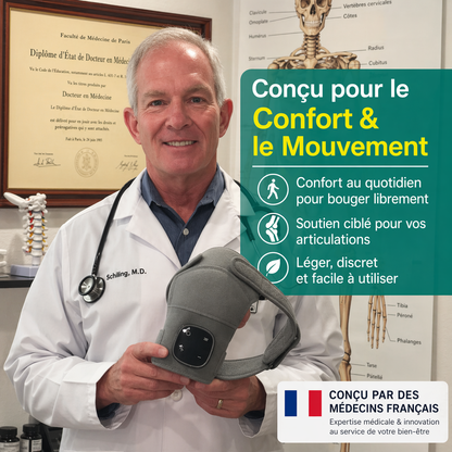Masseur d'épaule Triple Méthode Kompressa