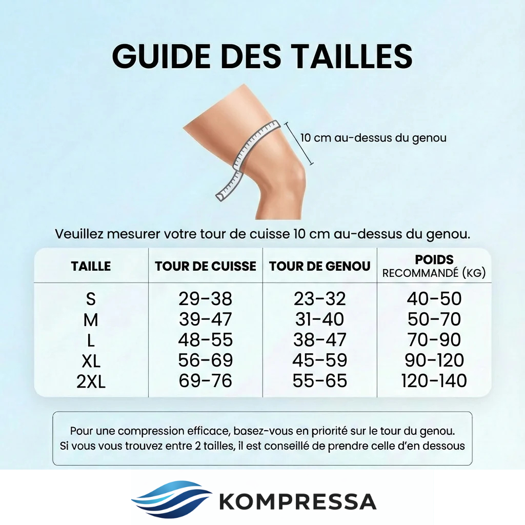 Kompressa™- Genouillère Premium